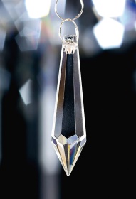 C70060  Crystal U-Drop Without Ring 78mm
